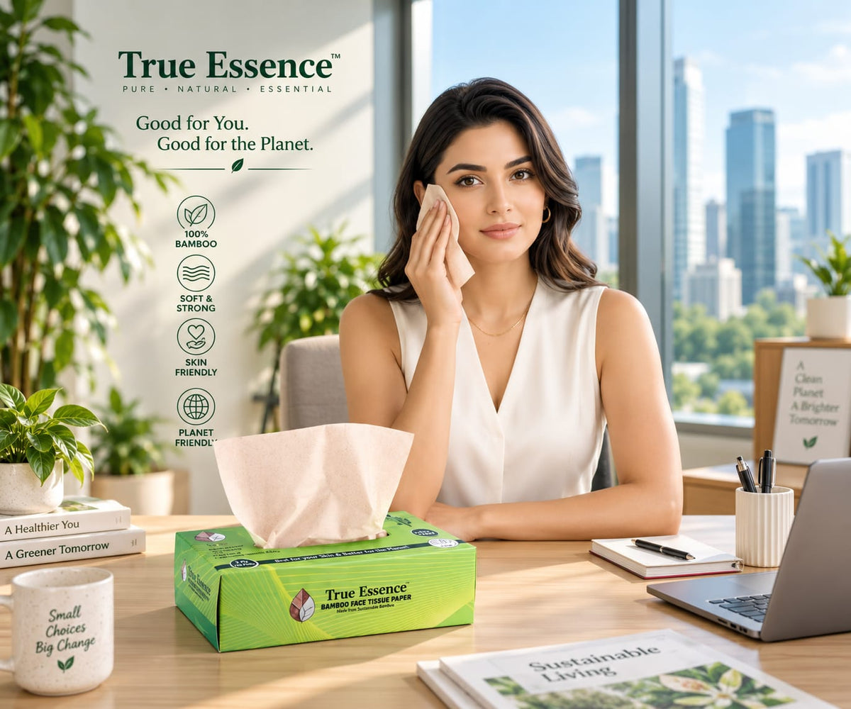 Bamboo Face Tissue Paper (Pack of 6)