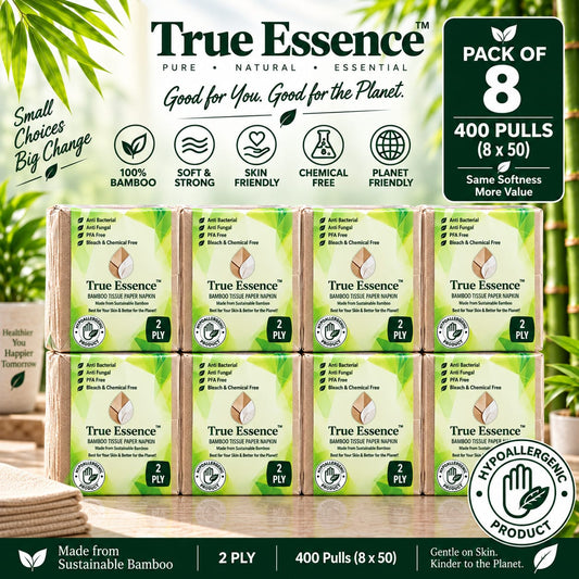 Bamboo Tissue Paper Napkin (Pack of 8)